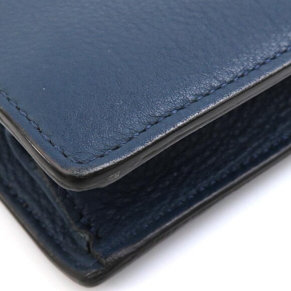 Auth FENDI Bugs Monster Crossbody Shoulder Bag Navy/Red Leather/Fur - h30835a - Picture 6 of 16